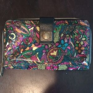 Colorful Sakroots Floral Boho Wallet